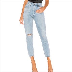 Agolde Jamie Hi Rise Jeans in Shakedown